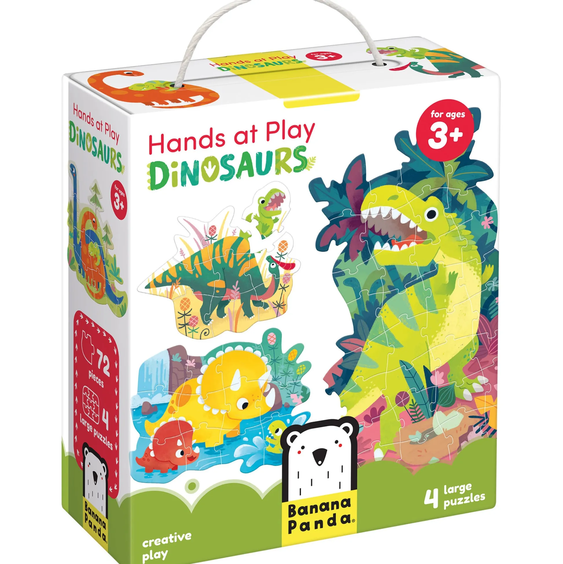 Educators Resource Ban h Dis t Dinosaurs Jigsaw Puzzle - 71 pc* Puzzles