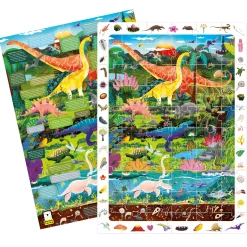 Educators Resource Banana Panda Dinosaurs Observation Floor Puzzle - 60 pc* Puzzles