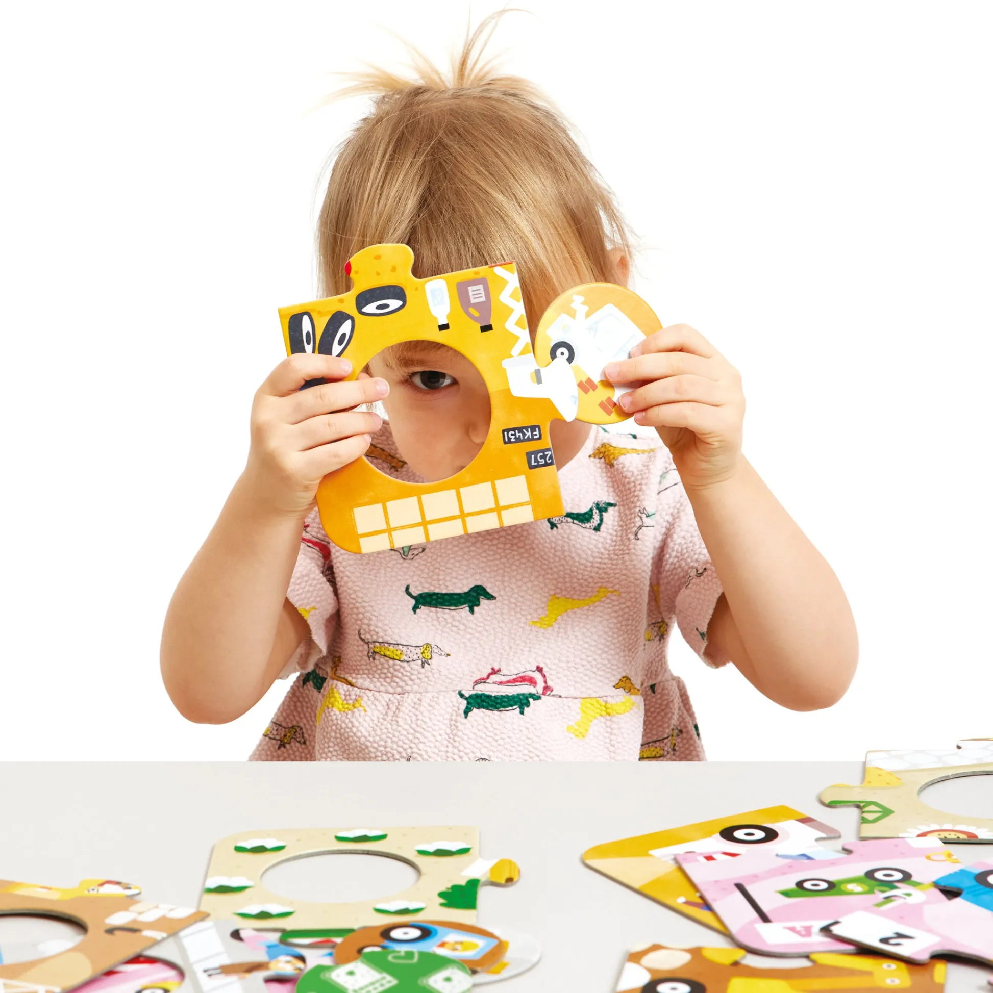 Educators Resource Banana Panda Educational Vehicle Adventure Puzzle Set - 6 pc* Puzzles