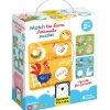 Educators Resource Banana Panda Farm Animals 6-Pack Match Puzzle - 36 pc* Puzzles