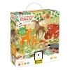Educators Resource Banana Panda Forest Animals Jumbo Puzzle - 40 pc* Puzzles