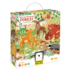 Educators Resource Banana Panda Forest Animals Jumbo Puzzle - 40 pc* Puzzles
