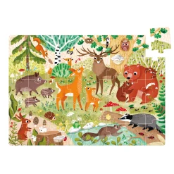 Educators Resource Banana Panda Forest Animals Jumbo Puzzle - 40 pc* Puzzles