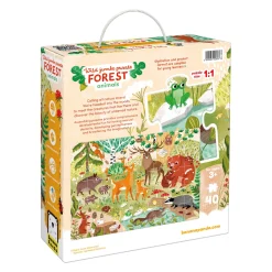 Educators Resource Banana Panda Forest Animals Jumbo Puzzle - 40 pc* Puzzles