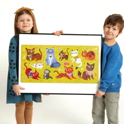 Educators Resource Banana Panda I Love Cats Puzzle - 40 pc* Puzzles