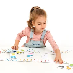 Educators Resource Banana Panda Let's Play Color Dominoes - Vibrant Animal Edition - Age 2+* Dominoes & Tiles Games