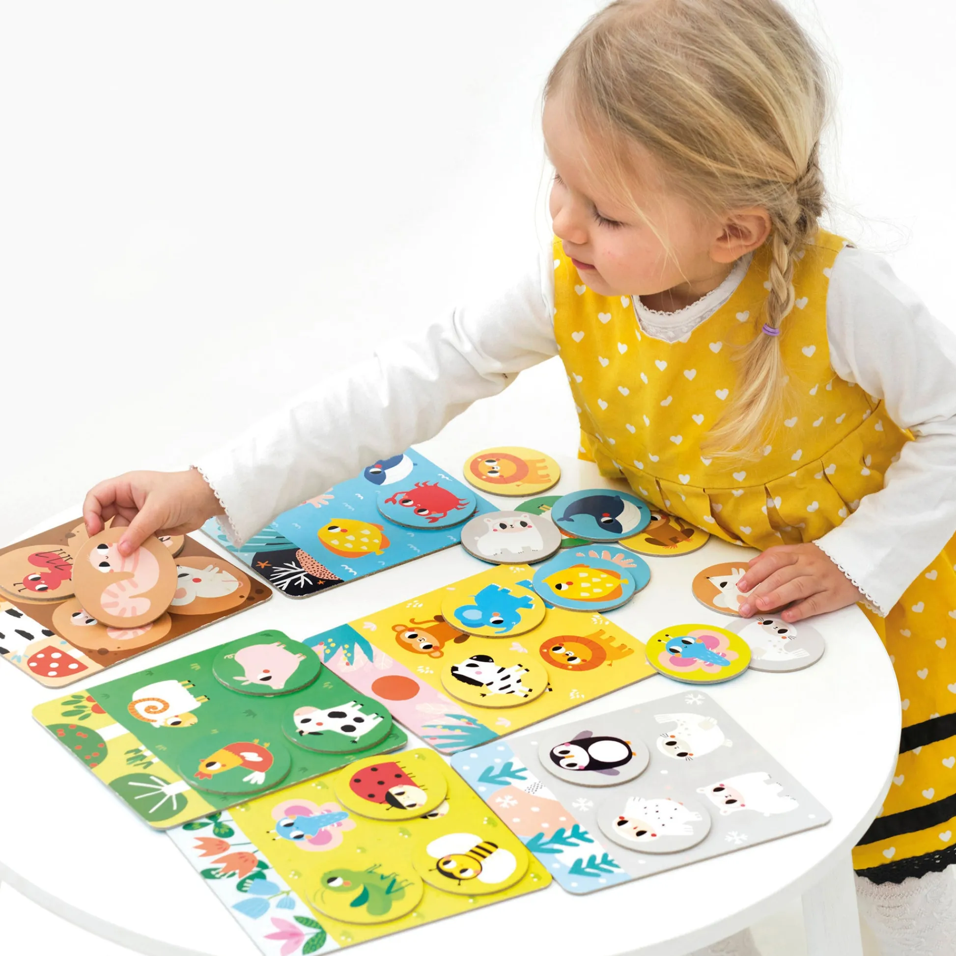 Educators Resource Banana Panda Let's Play Habitat Bingo - Animal Homes and Memory Skills* Toddler & Preschool Games & Puzzles|Social & Emotional Skills