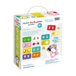 Educators Resource Banana Panda Match The Buddies 24 pc Toddler Puzzle Set* Toddler & Preschool Games & Puzzles|Puzzles