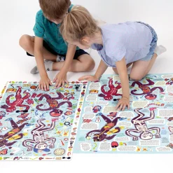 Educators Resource Banana Panda My Body Observation Jigsaw Puzzle - 204 pc* Puzzles