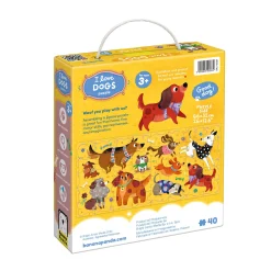 Educators Resource Banana Panda Playful Pups Floor Puzzle - 40 pc* Puzzles