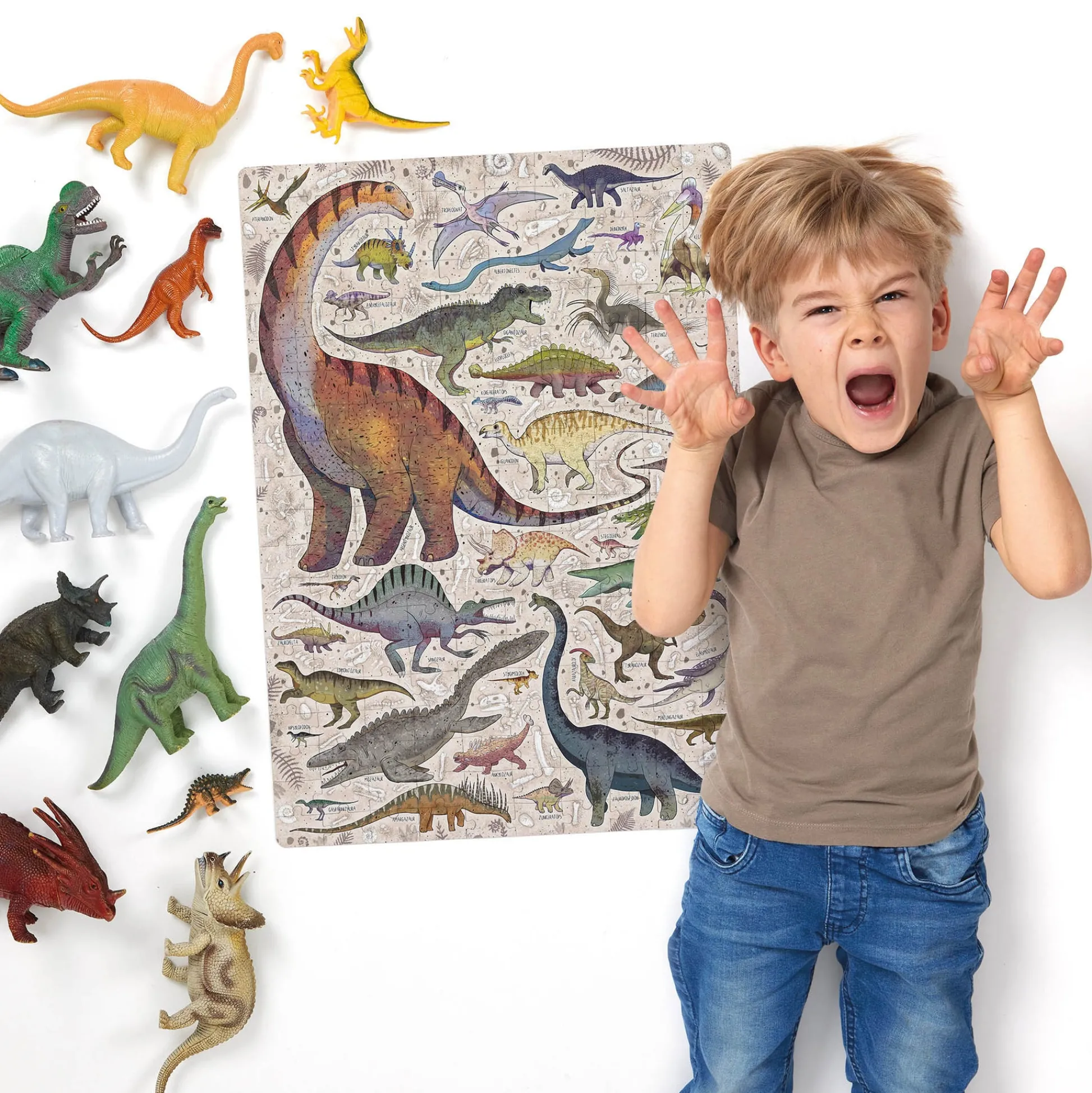 Educators Resource Banana Panda Puzzlove Dinosaurs Jigsaw Puzzle - 200 pc* Puzzles