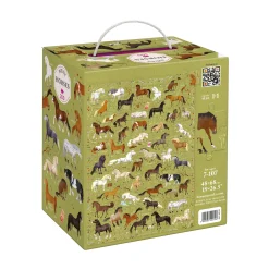 Educators Resource Banana Panda Puzzlove Horses Jigsaw Puzzle - 200 pc* Puzzles