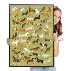 Educators Resource Banana Panda Puzzlove Horses Jigsaw Puzzle - 200 pc* Puzzles