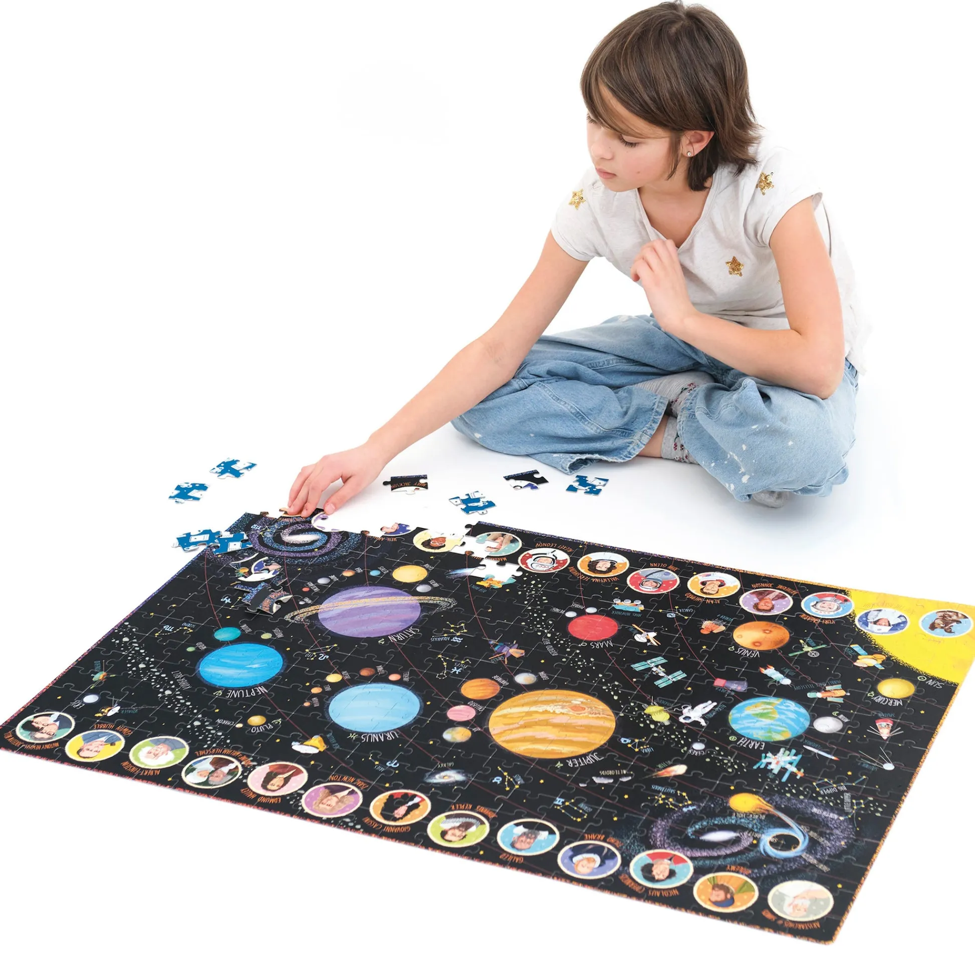 Educators Resource Banana Panda Suuuper Size Solar System Floor Puzzle - 300 pc* Puzzles