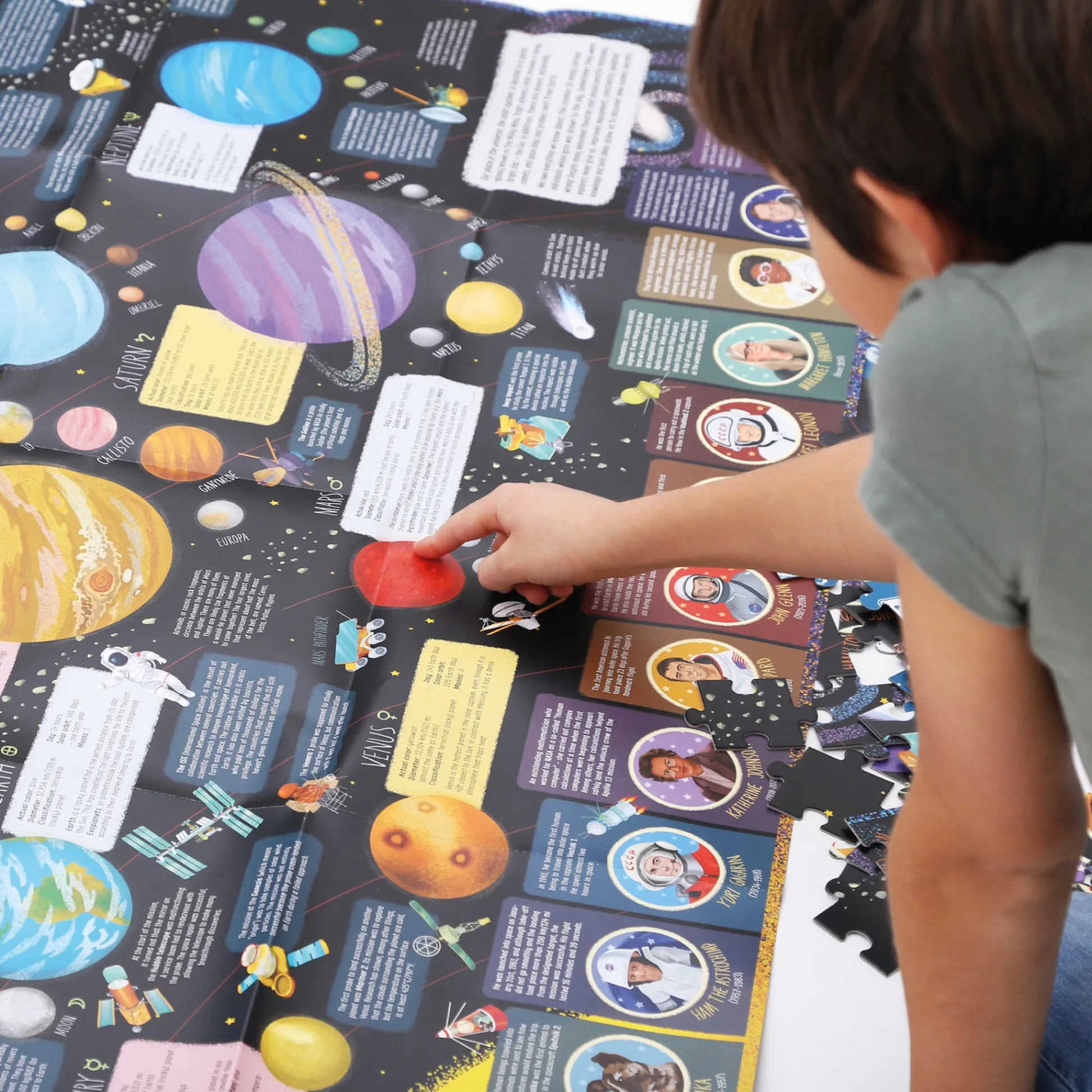 Educators Resource Banana Panda Suuuper Size Solar System Floor Puzzle - 300 pc* Puzzles