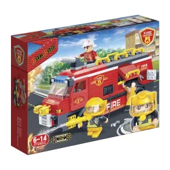 The Distribution Solutions BanBao Fire Rescue Team Playset - Emergency Adventure* Playsets & Vehicles