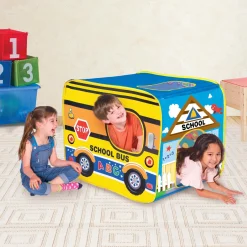 Flat River Group Banzai My Little School House Play Tent ‚Äì Interactive Learning Fun* Tents, Tunnels & Playhouses|Social & Emotional Skills