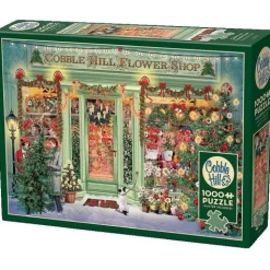 Calendar Holdings, LLC Barbara Behr Christmas Flower Shop Vintage-Themed Puzzle - 1000 pc* Puzzles