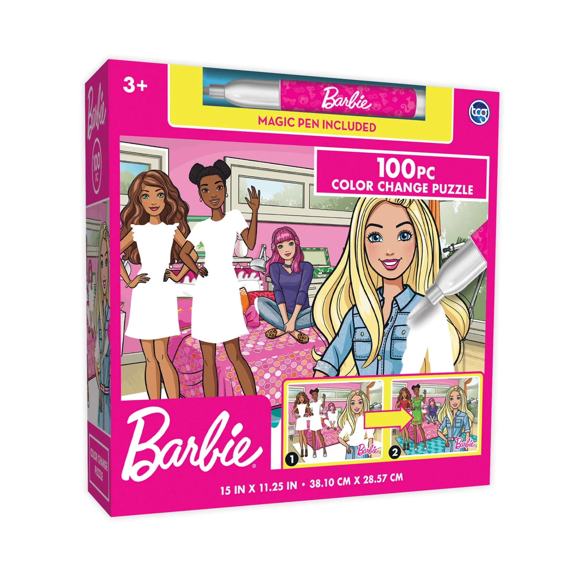 The Distribution Solutions Barbie Color Surprise Jigsaw Puzzle - 100 pc* Puzzles