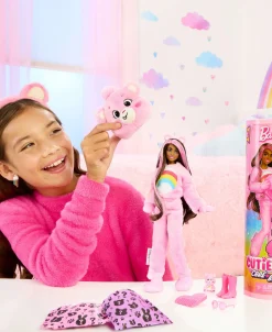 Macy's - Supplier Barbie Cutie Reveal - Cheer Bear Plush Costume Doll with 10 Surprises* Fashion Dolls|Stuffed Animals & Plush Toys