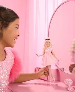 Macy's - Supplier Barbie Deluxe Style Doll - Blond Hair with Top Knot* Fashion Dolls|Stuffed Animals & Plush Toys