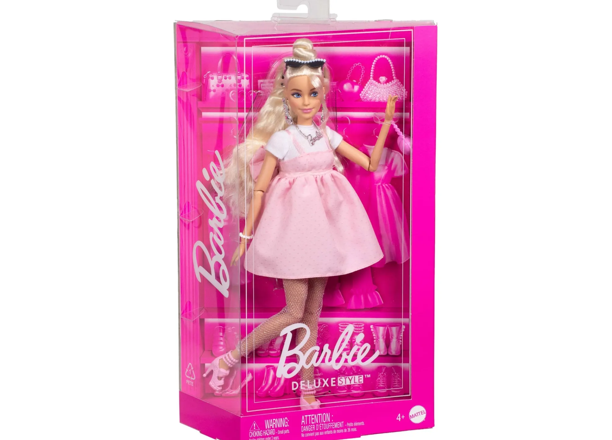 Macy's - Supplier Barbie Deluxe Style Doll - Blond Hair with Top Knot* Fashion Dolls|Stuffed Animals & Plush Toys