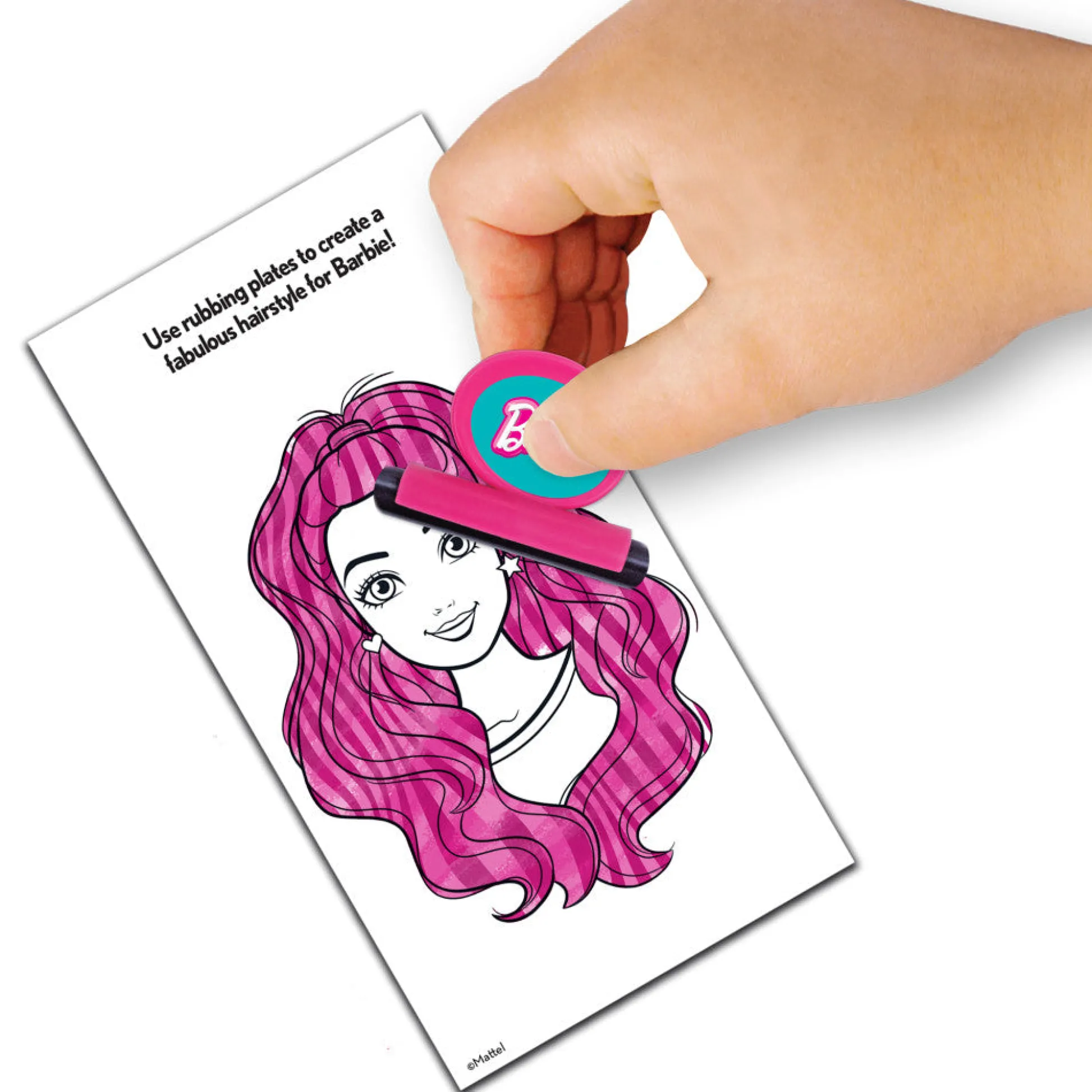 Flat River Group Barbie Fashion Creation Portfolio with Rubbing Plates by Tara Toy - Design & Customize Outfits* Drawing, Color & Painting