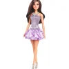 Macy's - Supplier Barbie Fashionistas Doll 234 - Sequined Purple Dress with Silvery Accessories* Fashion Dolls|Stuffed Animals & Plush Toys