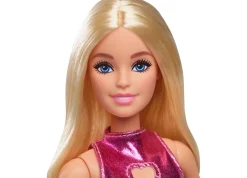 Macy's - Supplier Barbie Fashionistas Doll 230 - Blond Hair in Metallic Pink Minidress* Fashion Dolls|Stuffed Animals & Plush Toys