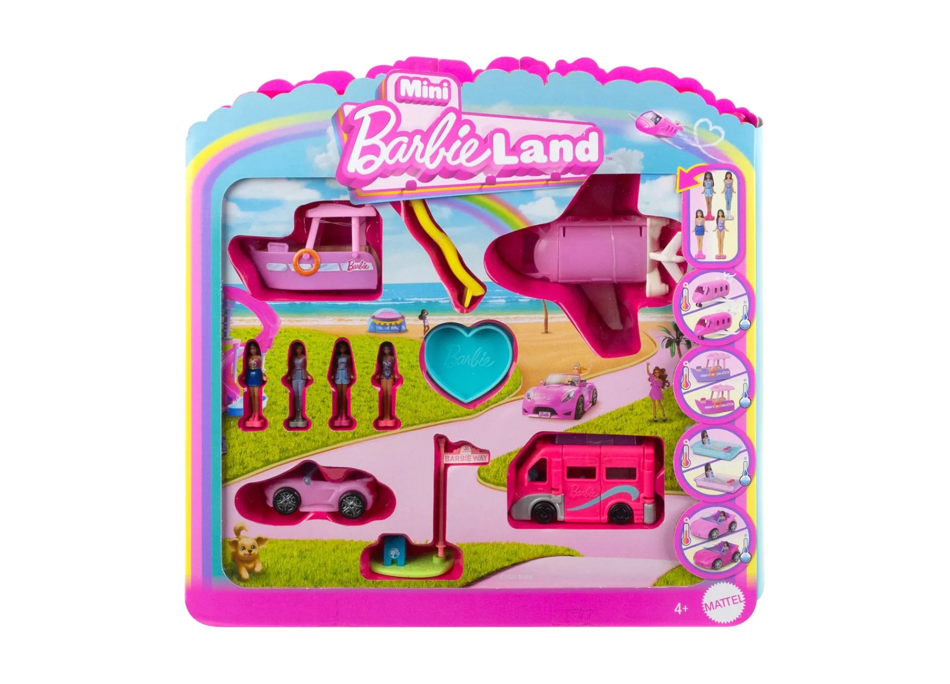 Macy's - Supplier Barbie Mini BarbieLand 4-Pack Doll Vehicle Set* Stuffed Animals & Plush Toys
