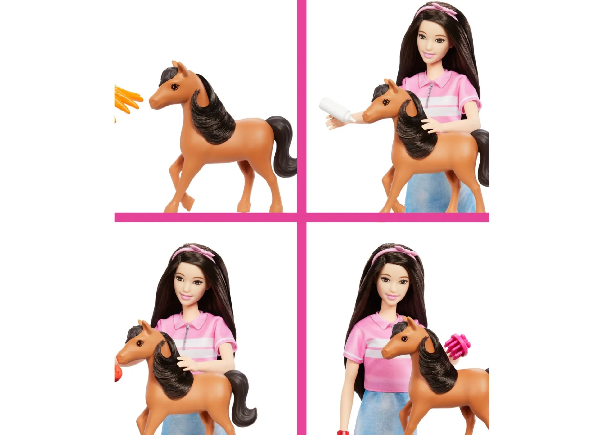 Macy's - Supplier Barbie Mysteries: Renee and The Great Horse Chase Stable Playset* Stuffed Animals & Plush Toys