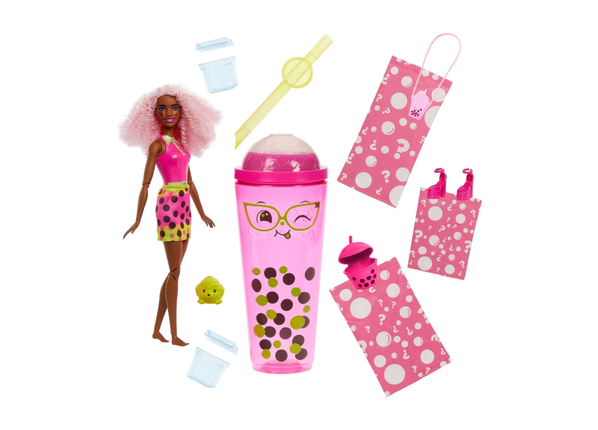 Macy's - Supplier Barbie Pop Reveal Bubble Berry Bliss - Scented Tea Series Fashion Doll with Accessories* Fashion Dolls|Stuffed Animals & Plush Toys