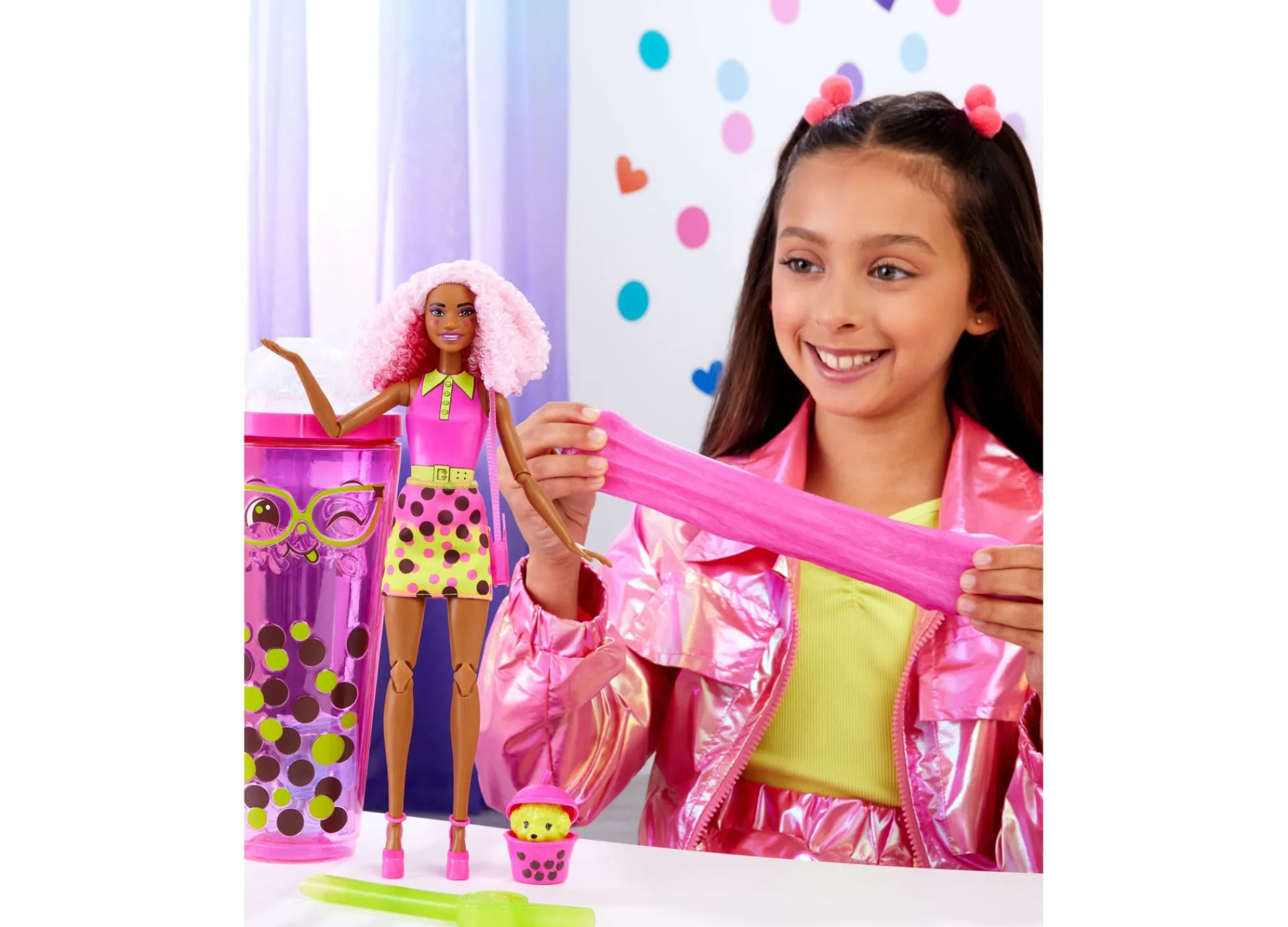 Macy's - Supplier Barbie Pop Reveal Bubble Berry Bliss - Scented Tea Series Fashion Doll with Accessories* Fashion Dolls|Stuffed Animals & Plush Toys