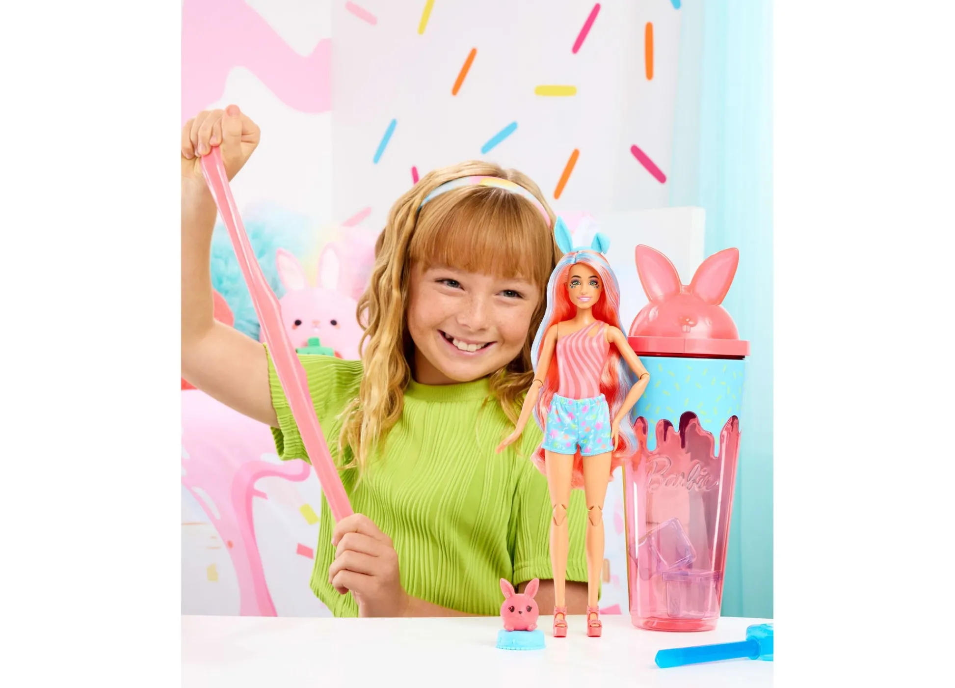 Macy's - Supplier Barbie Pop Reveal Shakes - Bright Bunny Fashion Doll with Accessories* Fashion Dolls|Stuffed Animals & Plush Toys
