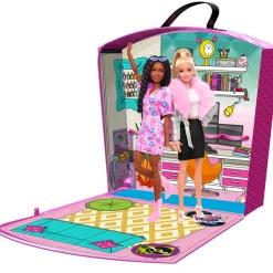 Flat River Group Barbie Store N' Play Doll Zipper Storage Case - Holds 8 Dolls* Stuffed Animals & Plush Toys