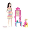 Macy's - Supplier Barbie Teacher Doll Set with Blonde Fashion Doll, Toddler Student & Classroom Accessories* Fashion Dolls|Stuffed Animals & Plush Toys