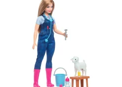 Macy's - Supplier Barbie 65th Anniversary Careers Farm Vet Doll with Wiggling Lamb Ears & Accessories* Fashion Dolls|Stuffed Animals & Plush Toys