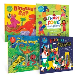 Educators Resource Barefoot Books PreK Boogie Time Singalongs 4-Piece Book Bundle*Kids Kids Books|Preschool Education Toys & Activities
