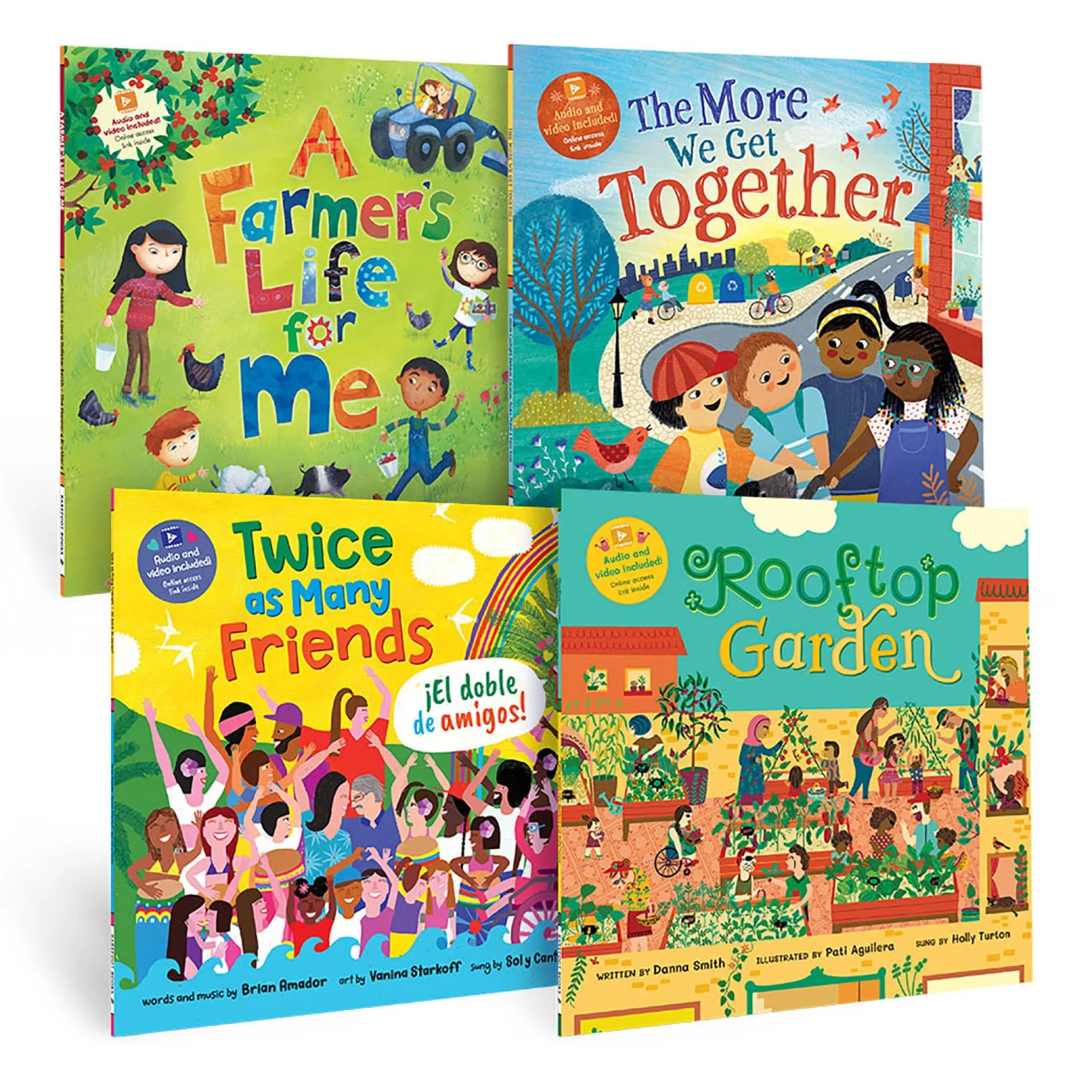 Educators Resource Barefoot Books 1st Grade 4-Piece Friendship and Community Singalong Set*Kids Reading, Writing & Speech|Kids Books