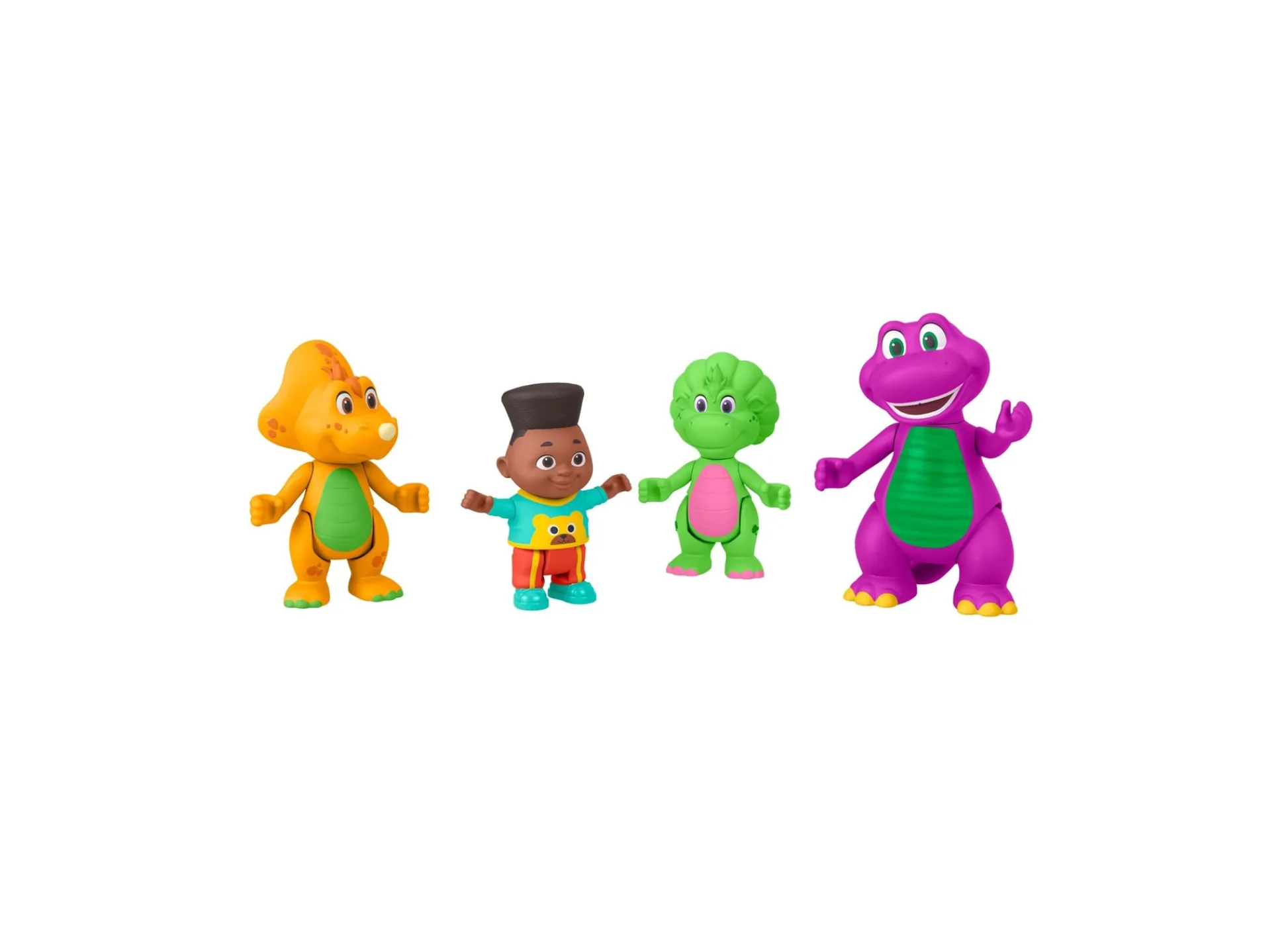 Macy's - Supplier Barney's World Interactive Character Toy Pack from Barney Hey Friends Series* Preschool Figures & Playsets