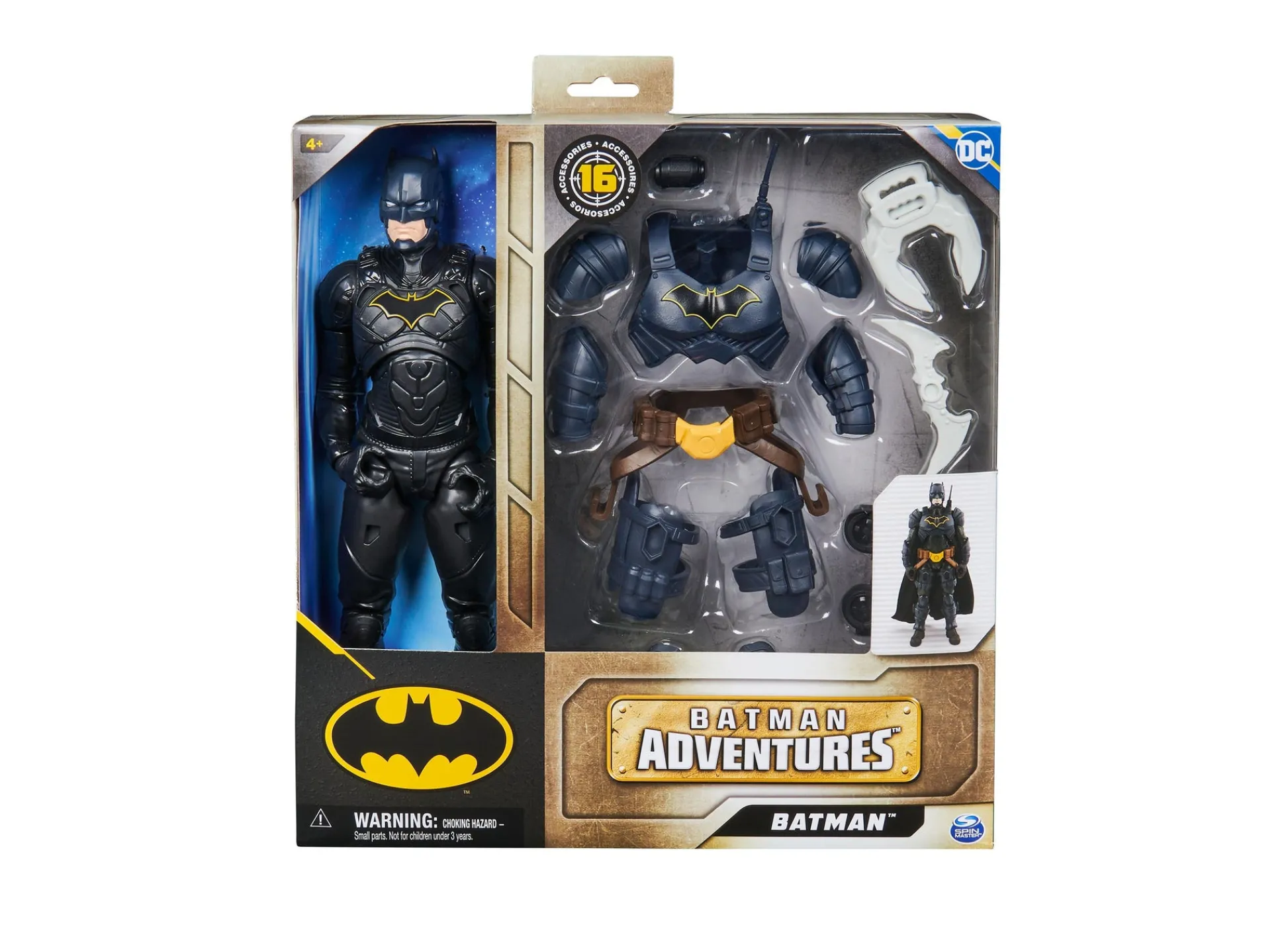 Macy's - Supplier Batman Adventures 12" Collectible Action Figure with 16 Armor Accessories* Collectible Figures & Playsets|Dc Comics