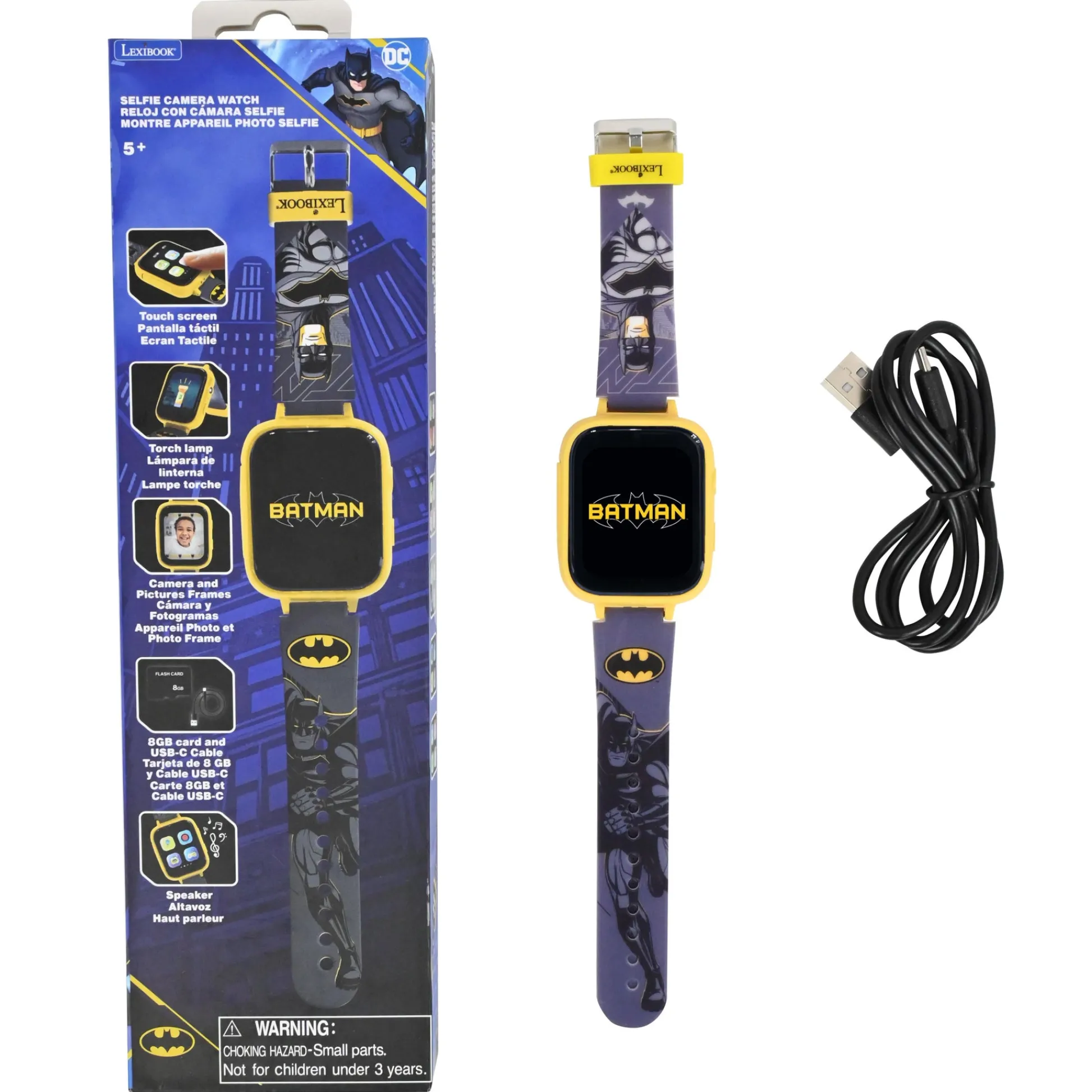 Lexibook Batman Camera Digital Watch with 8GB memory card* Dc Comics