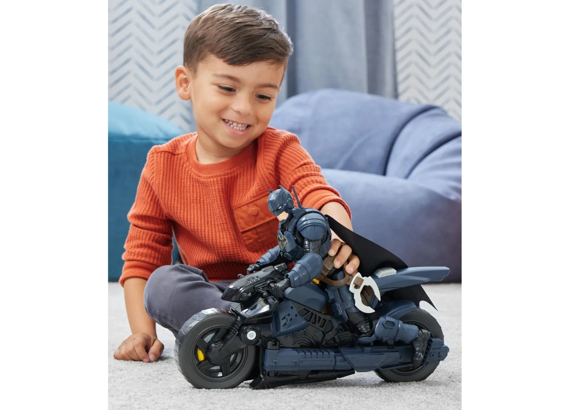 Macy's - Supplier Batman Dual Adventure Batcycle & Batglider Conversion Set* Playsets & Vehicles|Dc Comics
