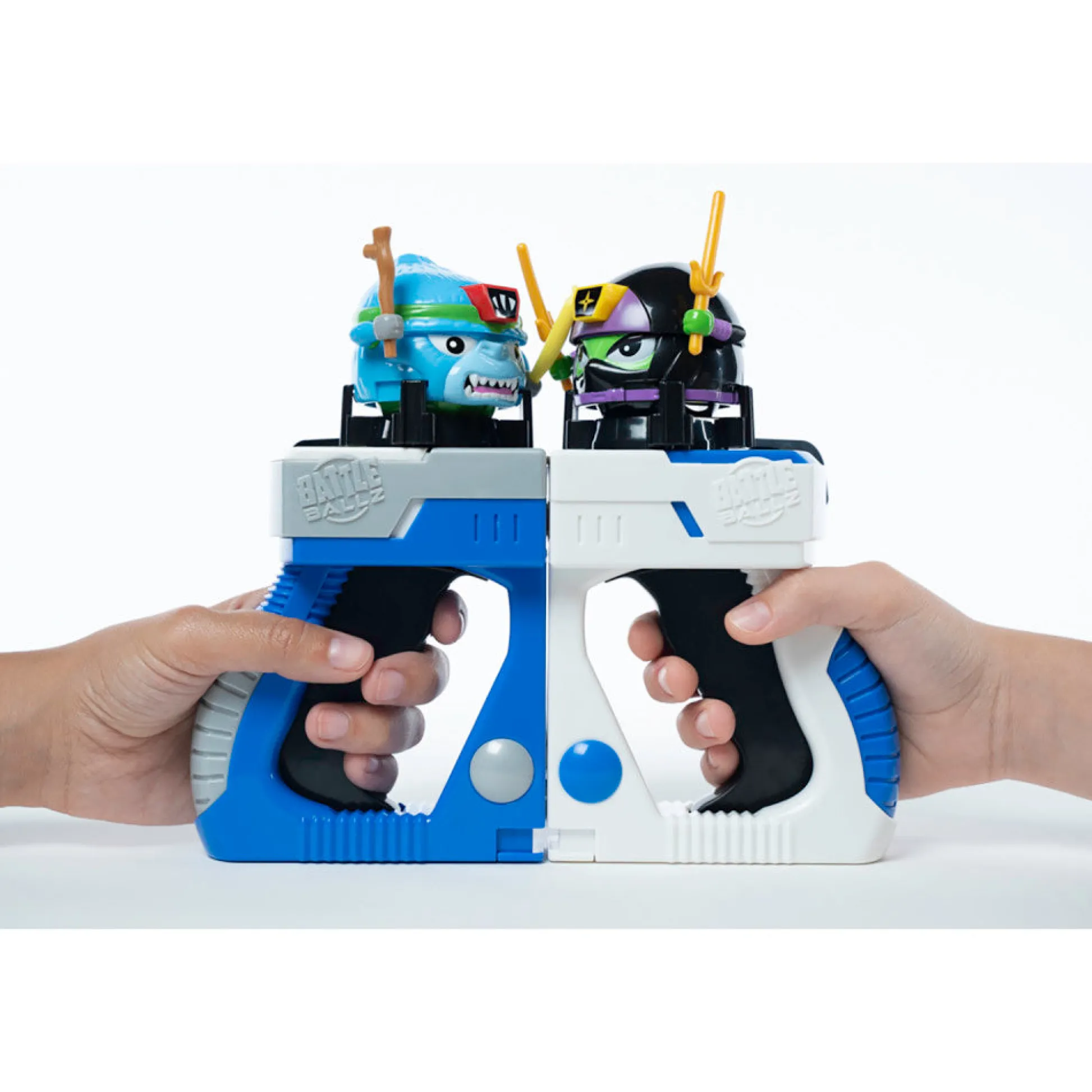 Flat River Group Battle Ballz: Bruiser & Ninjika Warriors Pack with Joysticks - Ages 5+* Action Figures