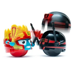 Flat River Group Battle Ballz: Duel Pack - Volcanon & Evil Robot - Ultimate Warrior Showdown* Action Figures