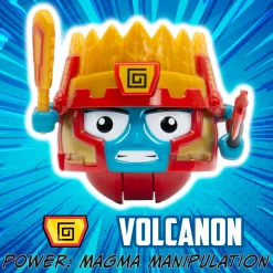 Flat River Group Battle Ballz: Duel Pack - Volcanon & Evil Robot - Ultimate Warrior Showdown* Action Figures