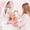Flat River Group Bayer Design 27cm - Charlene Super Model Styling Head with Blonde Hair and Makeup* Styling Heads|Fashion Dolls