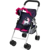 Flat River Group Bayer Design Dolls: Buggy Stroller with Unicorn Design, Blue and Pink Hearts, Ages 3+* Stuffed Animals & Plush Toys