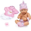 Flat River Group Bayer Design 15-inch New Born Baby Doll - Pink Sheep Outfit* Social & Emotional Skills|Baby Dolls