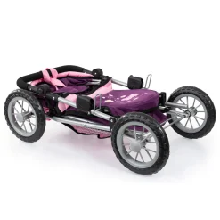 Flat River Group Bayer Design Purple & Pink Trendy Doll Pram with Bag* Stuffed Animals & Plush Toys